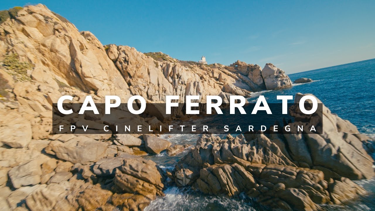 Capo Ferrato - Sardinia - FPV Drone
