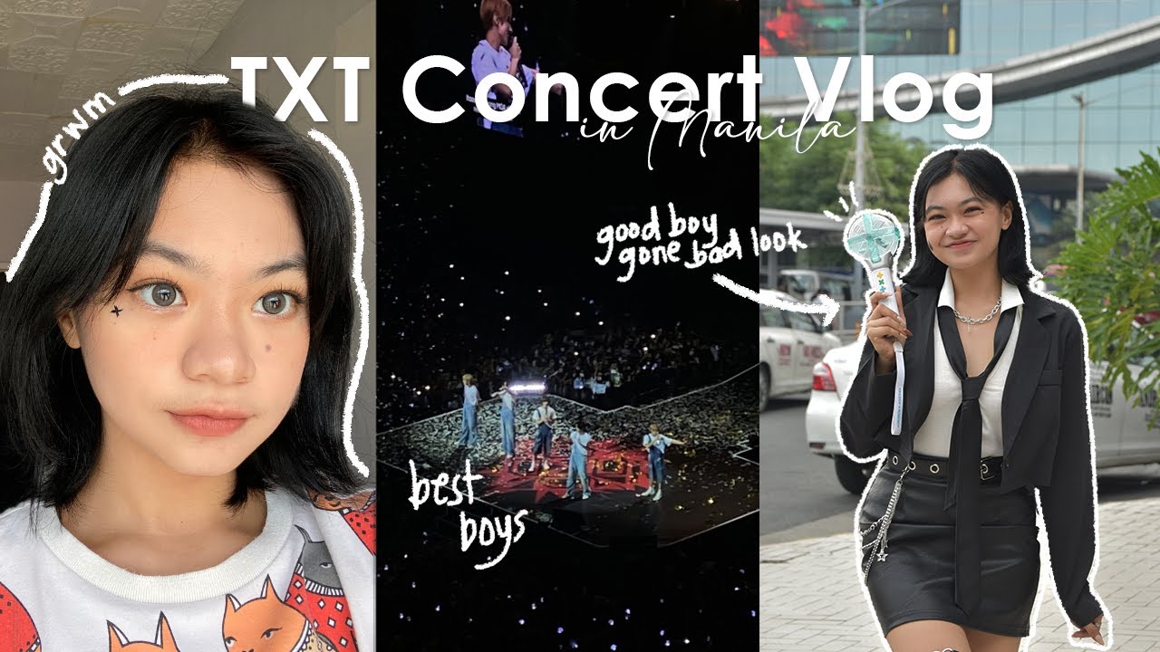 MOA Diary: Act Lovesick in Manila Day 1&2 (grwm, TXT performances, freebies, cup sleeve event)
