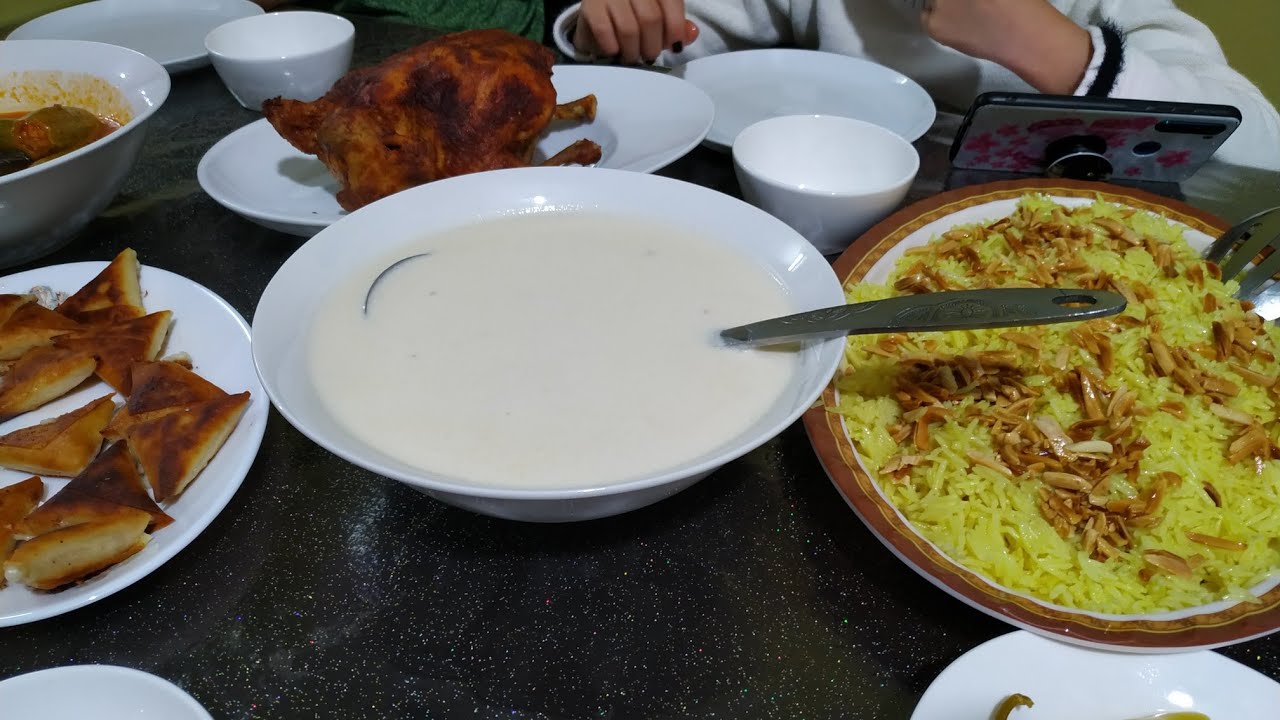 اللبن المطبوخ على الطريقه الفلسطينيه