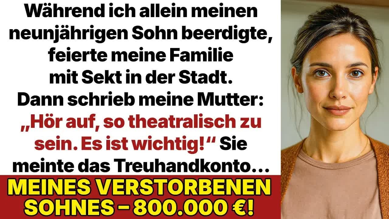 Meine Eltern kamen nicht zur Beerdigung meines Sohnes – und wollten dann sein Erbe für die