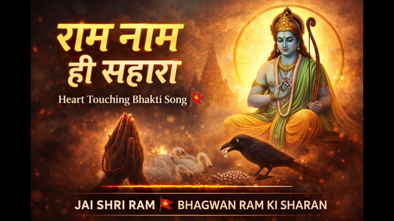 राम नाम ही सहारा 🚩 | Heart Touching Bhakti Song | Jai Shri Ram 2026