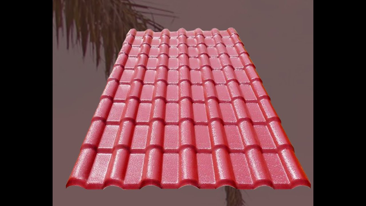 Πλαστικά κεραμίδια - Plastic tile sheets