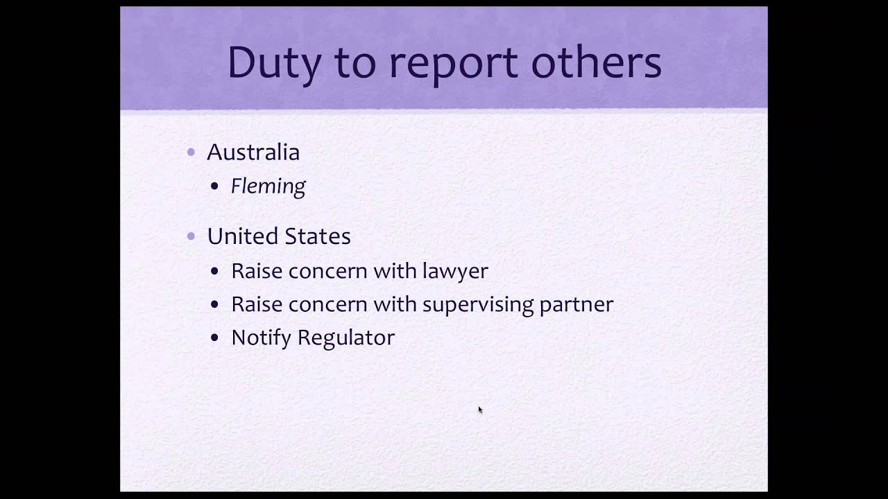 Mental ill-health in the legal profession, and its ethical implications