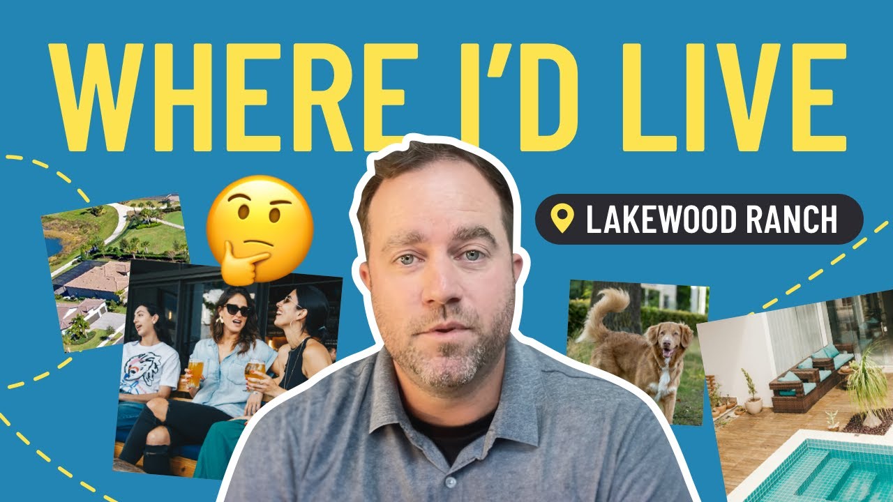 Top 5 BEST PLACES I Would Buy 2025 | Lakewood Ranch/Sarasota FL