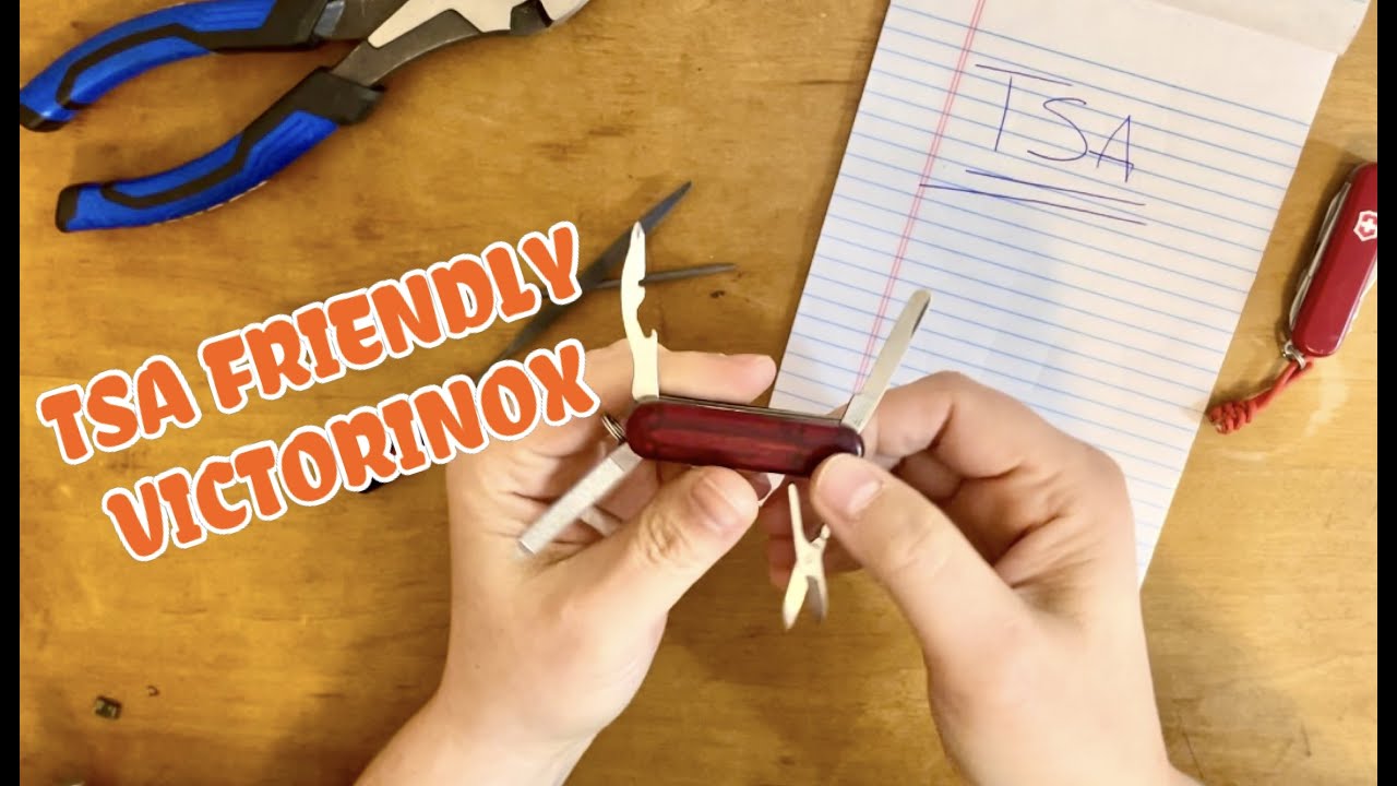 TSA Friendly VIctorinox: The Modified Manager
