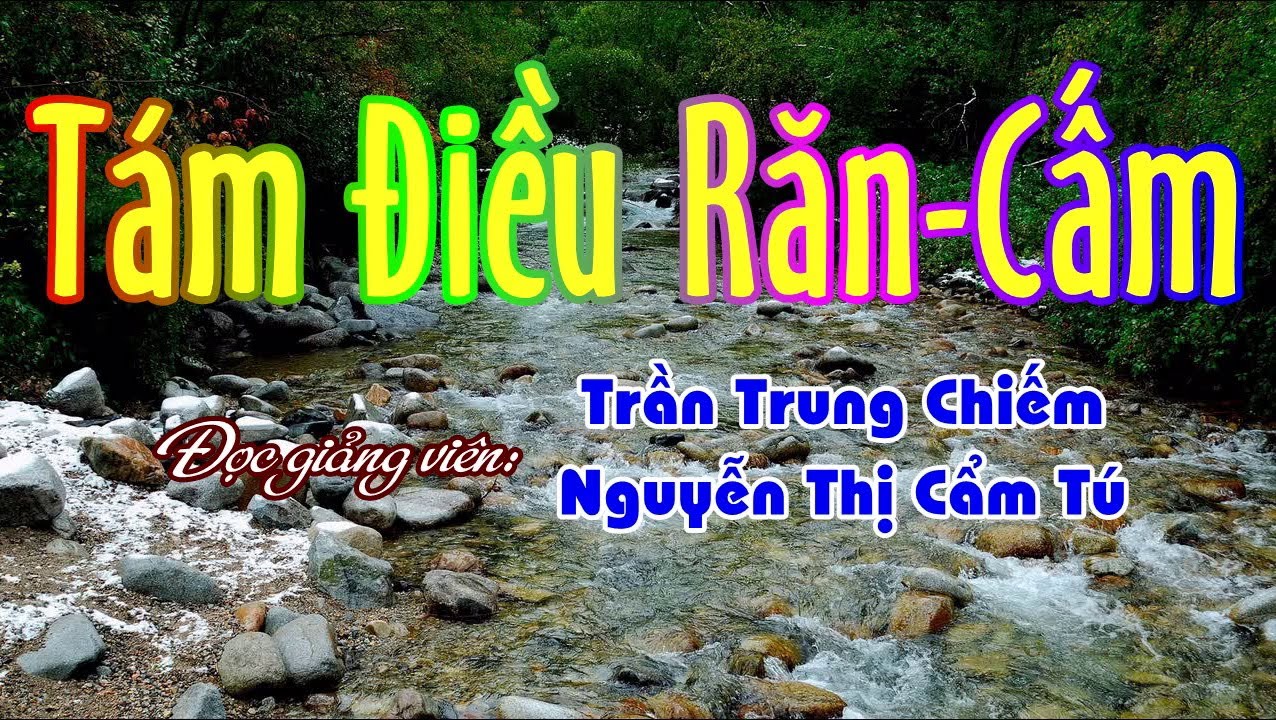 SG Q.6: Tám Điều Răn Cấm- ĐGV: Trần Trung Chiếm, Nguyễn Thị Cẩm Tú