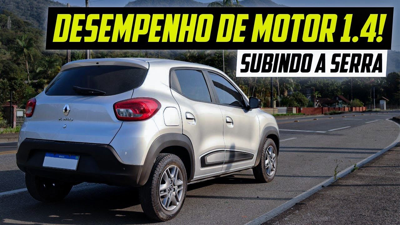 SUBINDO A SERRA COM O RENAULT KWID