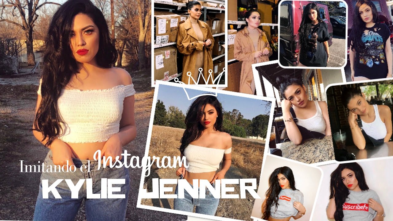 Imitando el Instagram de KYLIE JENNER por una SEMANA! | Esta EMBARAZADA?🤰🏻
