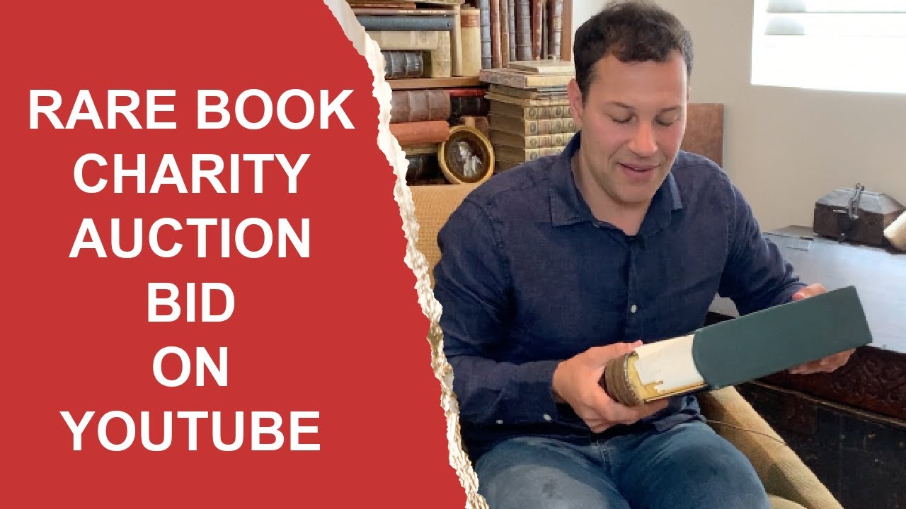 Rare Book Auction to benefit the Antiquarian Booksellers' Benevolent Fund