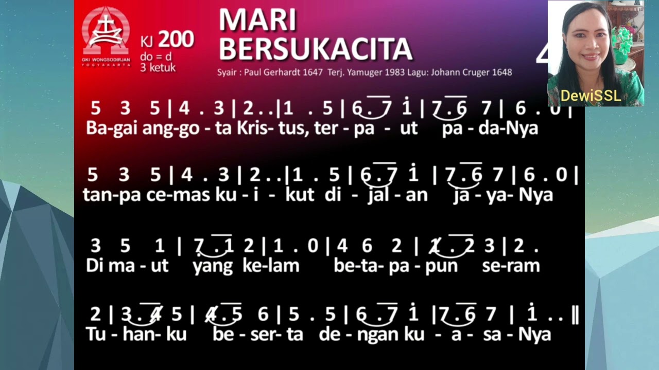 Kj 200 Mari Bersukacita Cover DewiSSL