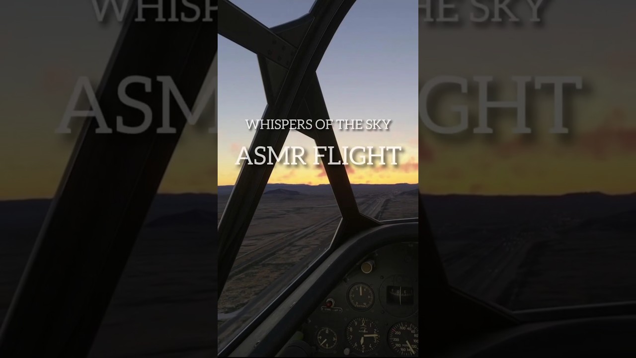 ASMR Flight ✈️ | T-6 Texan over Sierra Blanca, Texas | WOTS //61