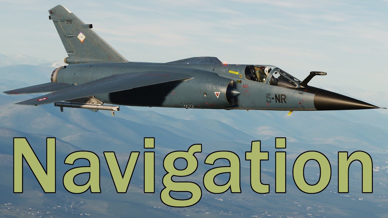 DCS Mirage F1EE Navigation