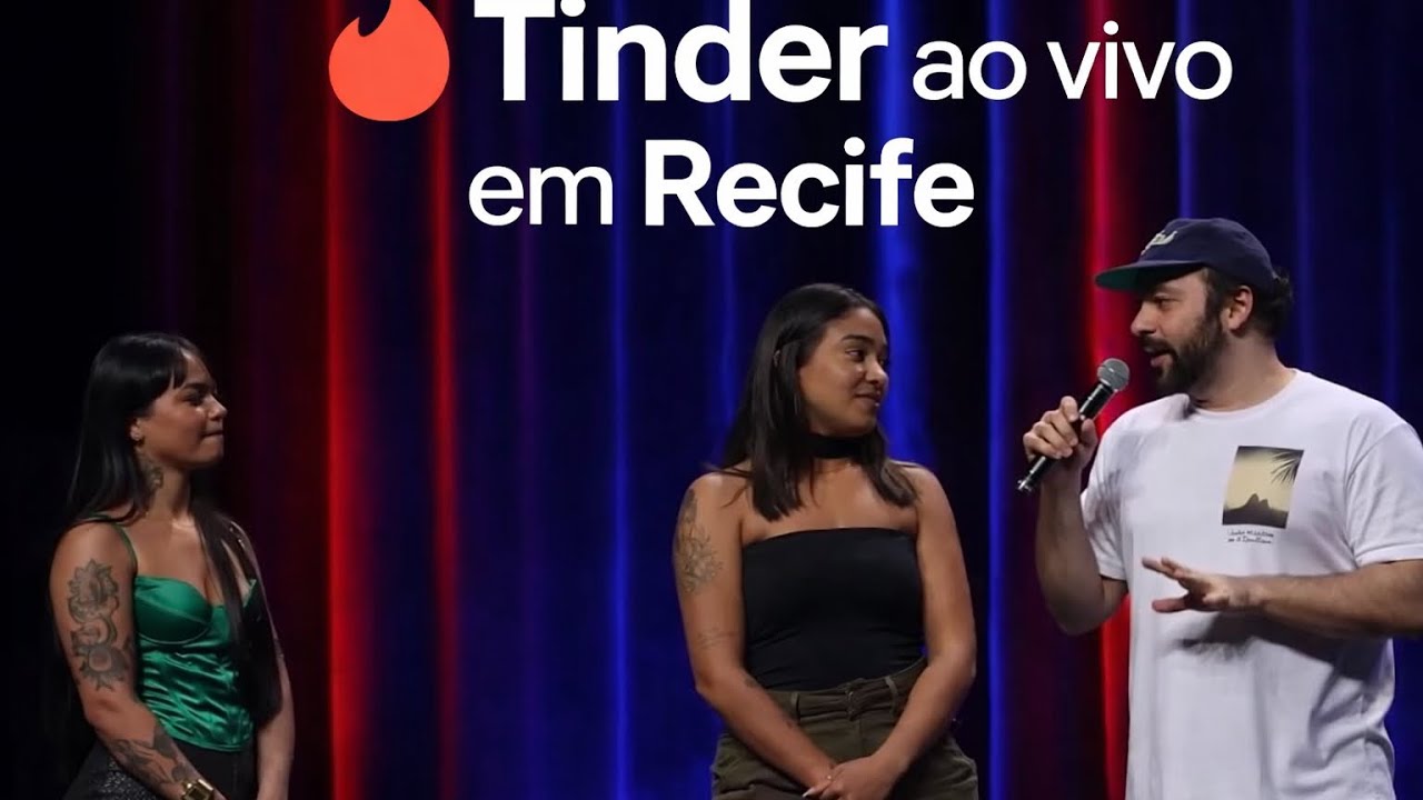TINDER AO VIVO, VAI DAR NO COURO em RECIFE  - Raphael Ghanem #humor #standupbrasil #comedia
