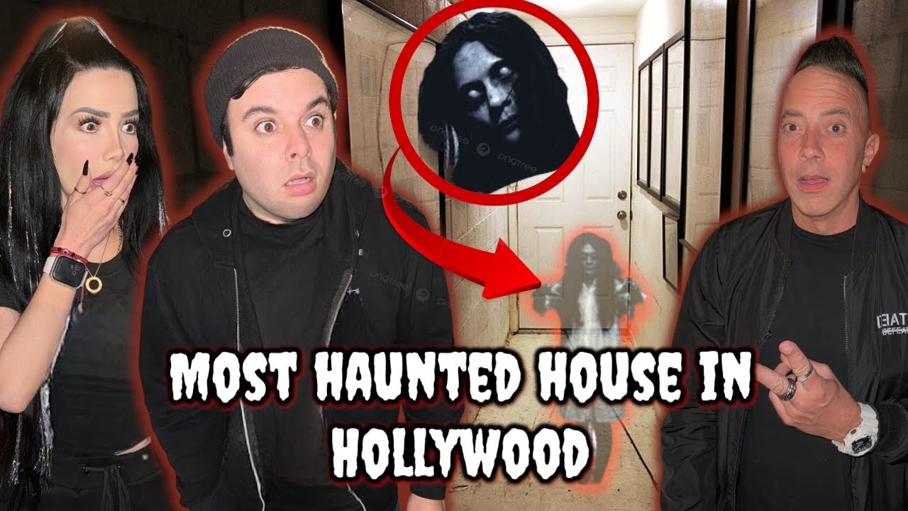 SCARIEST NIGHT AT THE HAUNTED DAVID OMAN HOUSE ON CIELO DRIVE