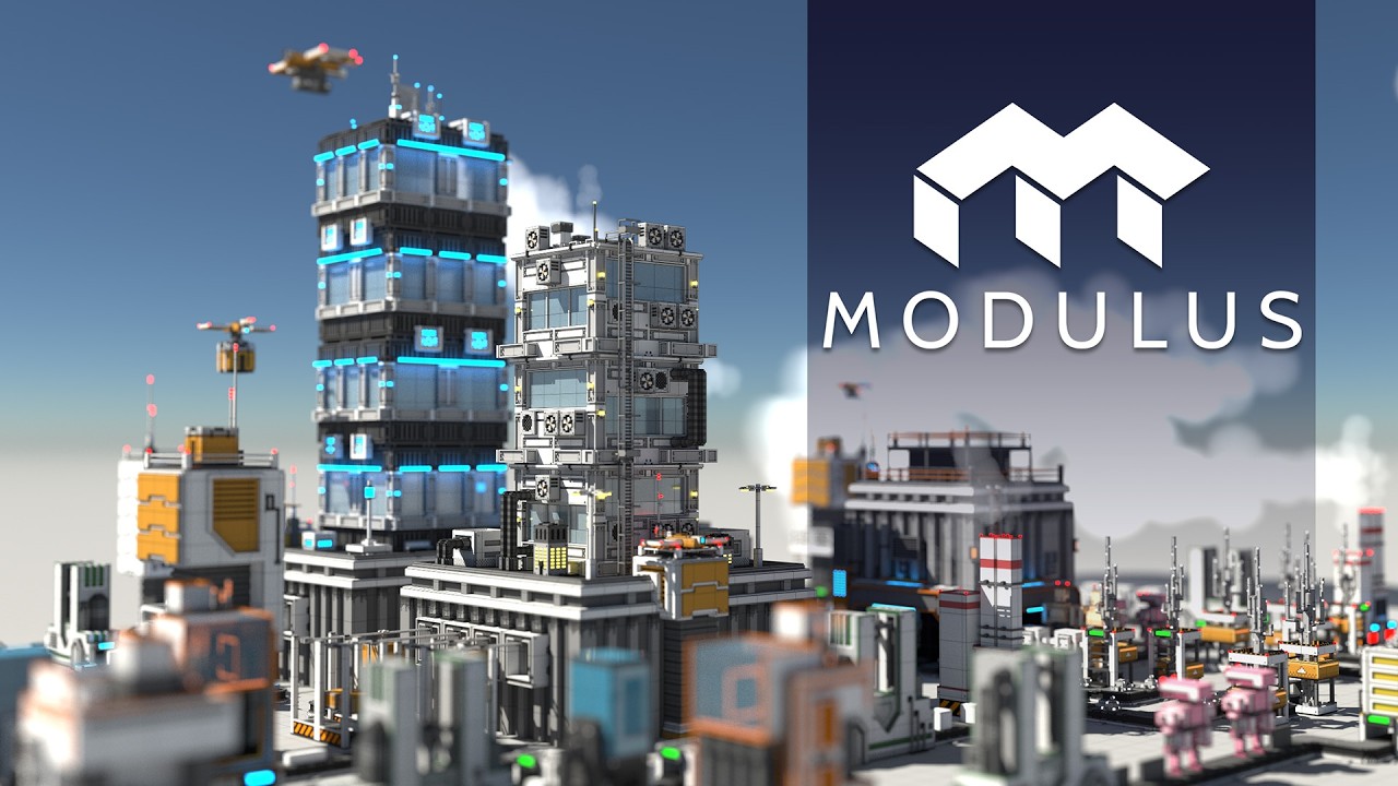 Modulus: Factory Automation 01 Релаксовая штука про любимые конвейеры