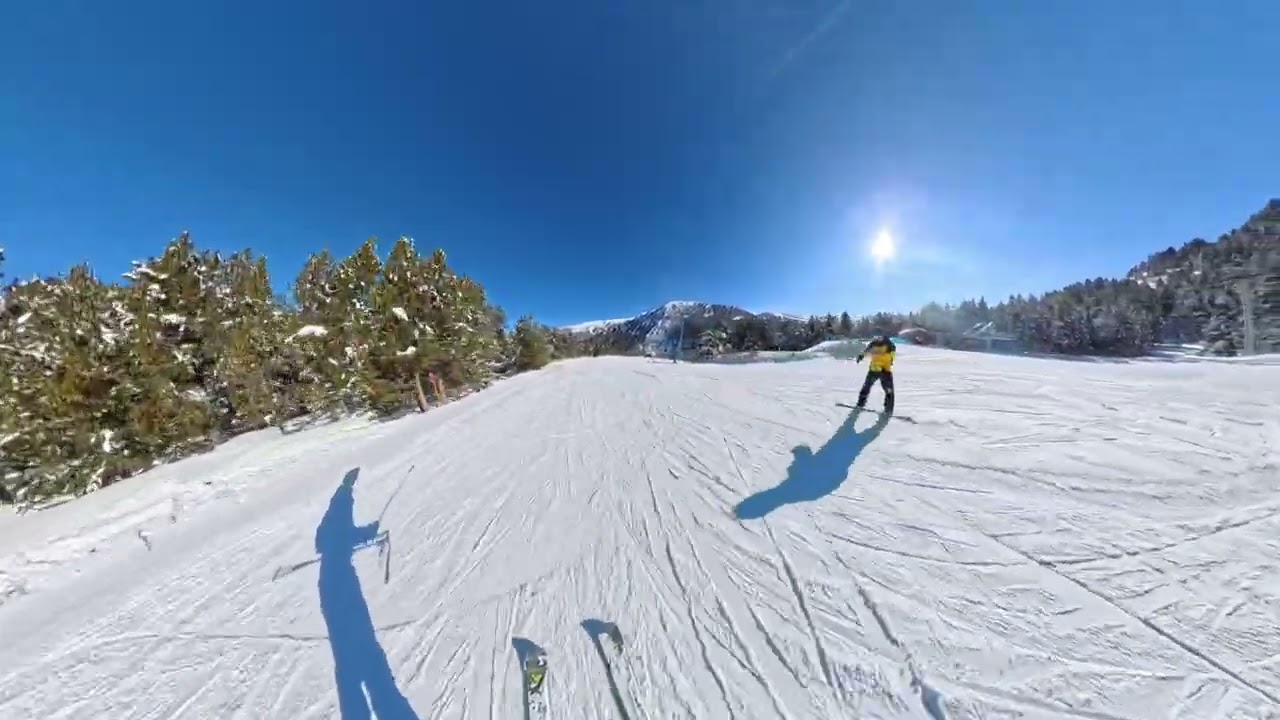 Skiing in Soldeu, Grandvalira