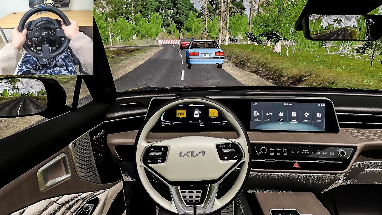 2023 KIA K8 - BeamNG Drive [Steering Wheel Gameplay]