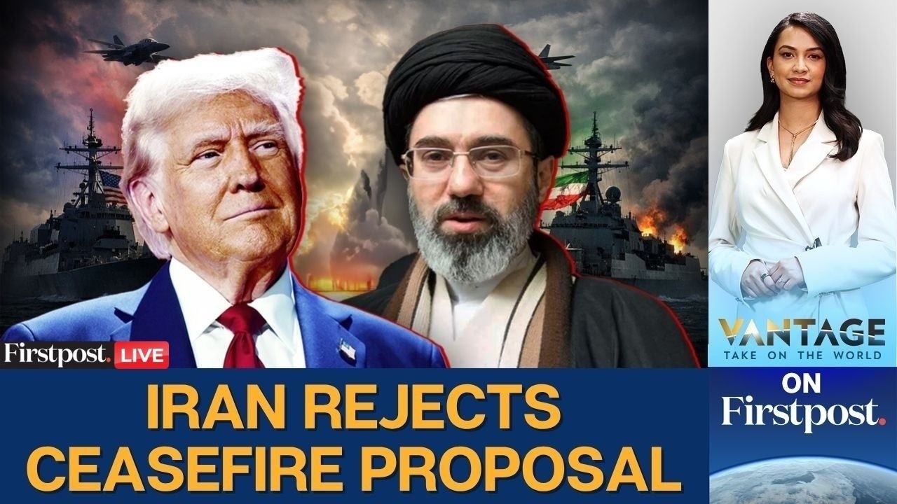 US Iran War LIVE: Iran Rejects Ceasefire Proposal Despite Trump's Threats | Vantage on Firstpost