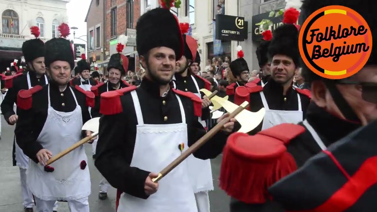 🥁La Trinité 🥁 Marche Notre-Dame de Walcourt 2024🥁rentré vidéo 1/7 🥁folklore belgium 🥁