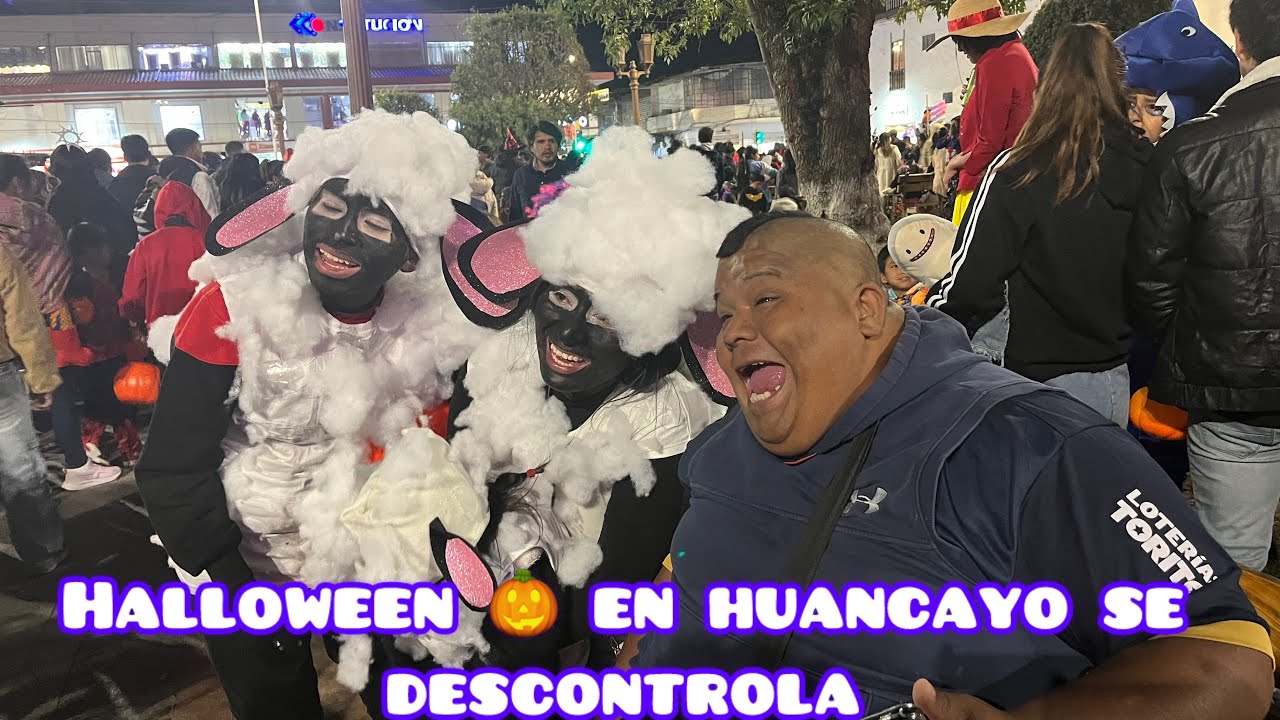 Halloween 🎃 en huancayo se descontrola 