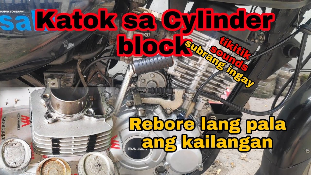 katok sa cylinder block - Bajaj CT150
