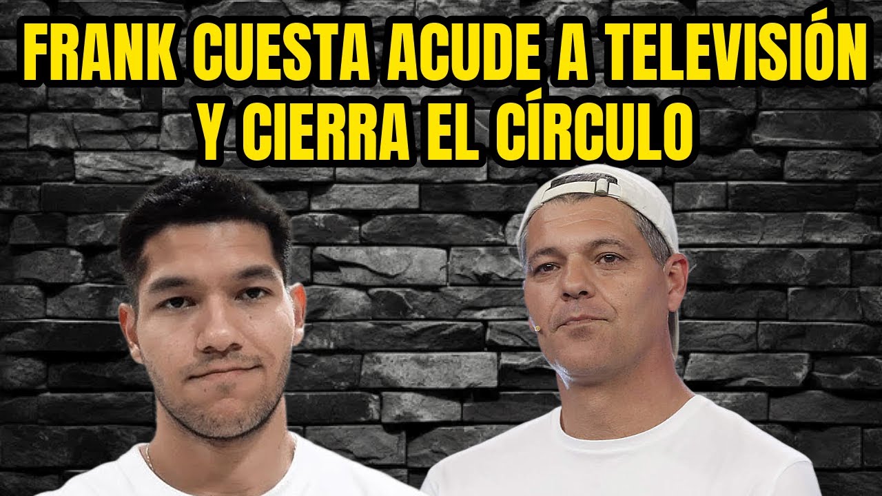 FRANK CUESTA ACUDE A TELEVISIÓN Y CIERRA BOCAS!❌ ¡ACABÓ LLORANDO!