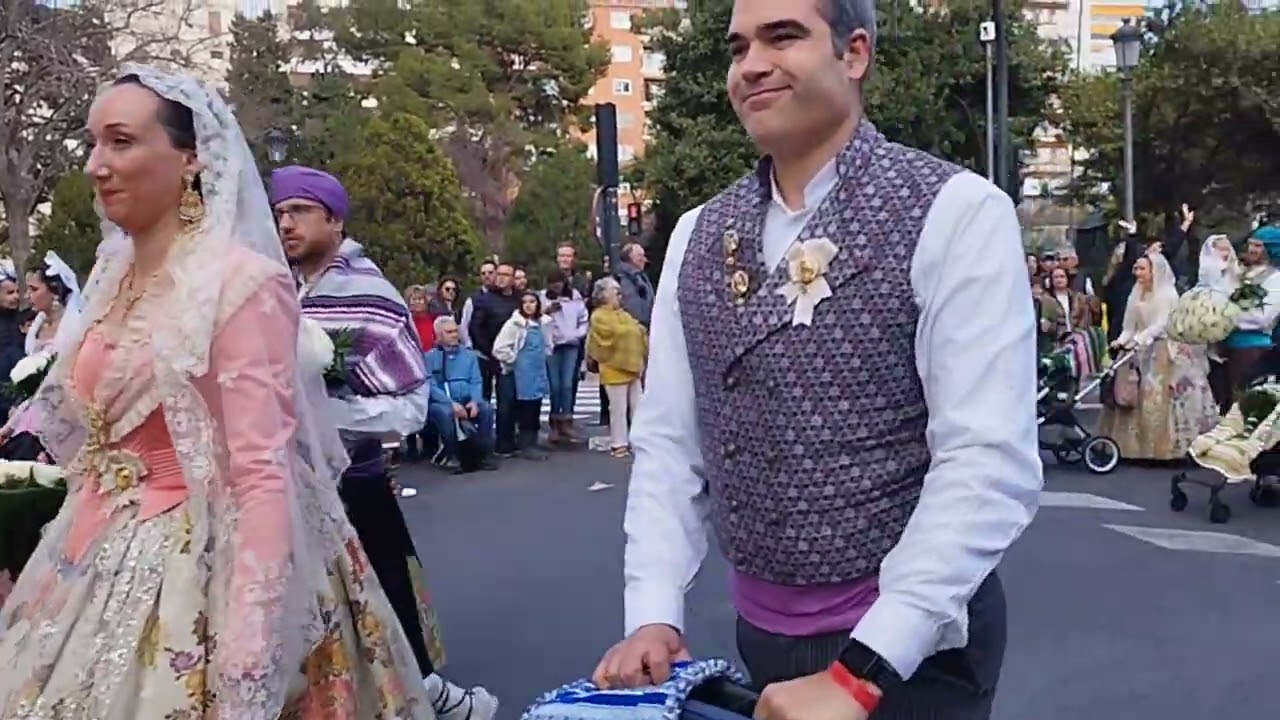Fallas Valencia 2023 - Ofrenda de flores