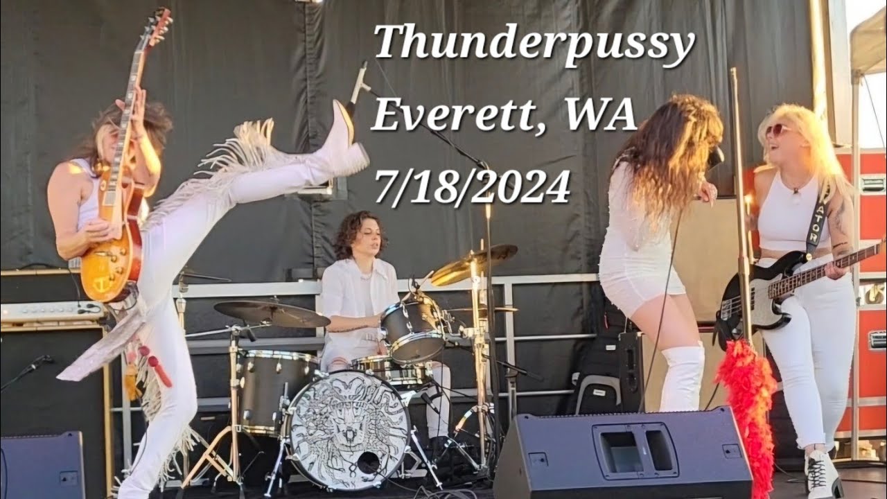 Thunderpussy - 'Velvet Noose' Live at the Everett Marina 7/18/2024