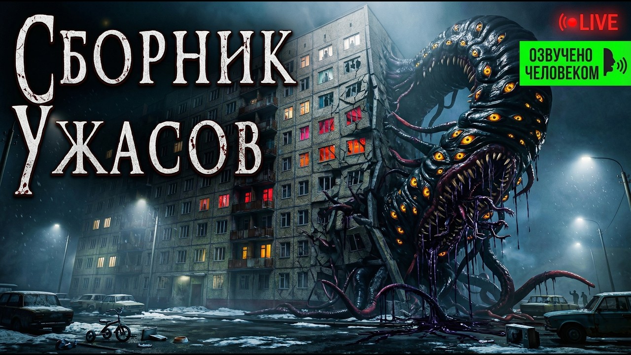СБОРНИК УЖАСОВ | Страшные истории | Ужасы | Мистика | Аудиокнига