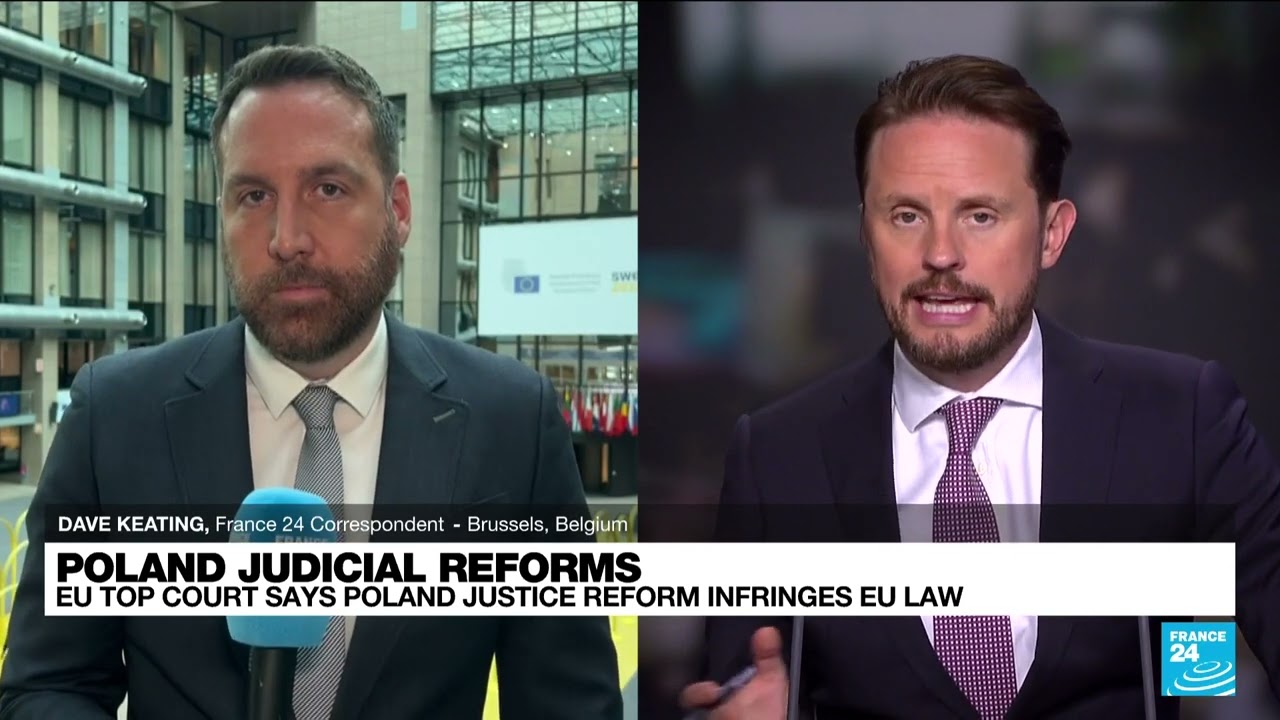 EU supreme court orders hard-right Polish government to stop interfering with the judiciary
