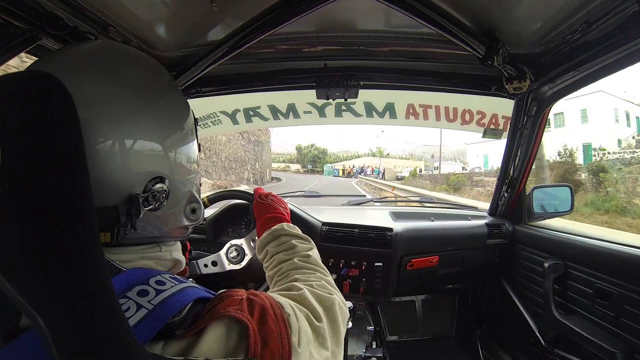 Onboard David Bolaños - BMW 325i - XVI Subida Arucas