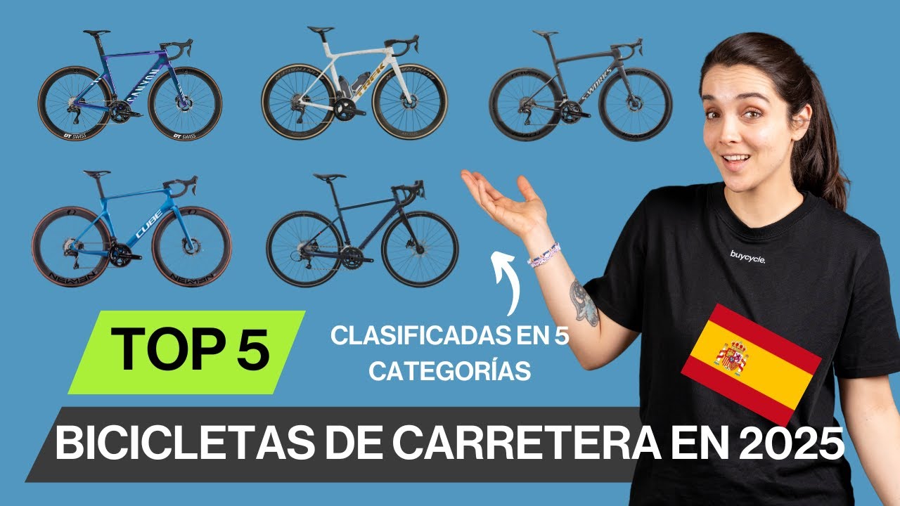 Las 5 Mejores Bicicletas de Carretera 2025 | Desde la Mejor Económica hasta la Mejor para Competir