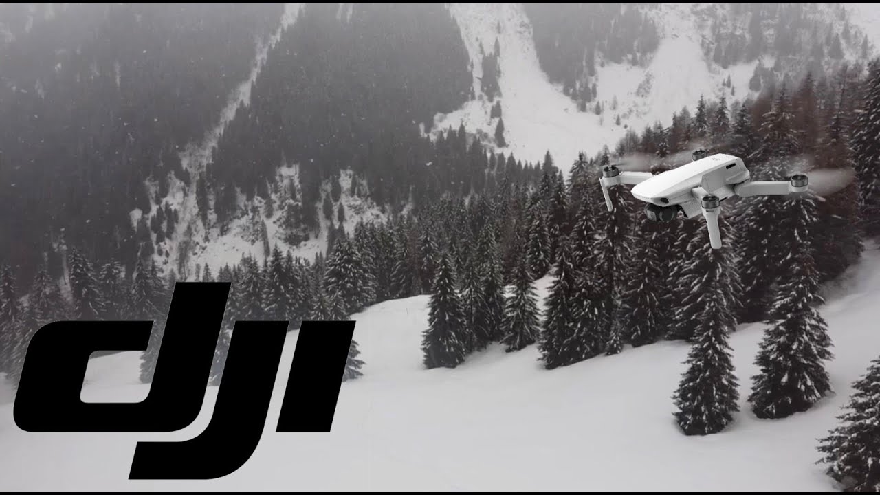 Drone Shots #4 DJI MINI 2 (Snow test)