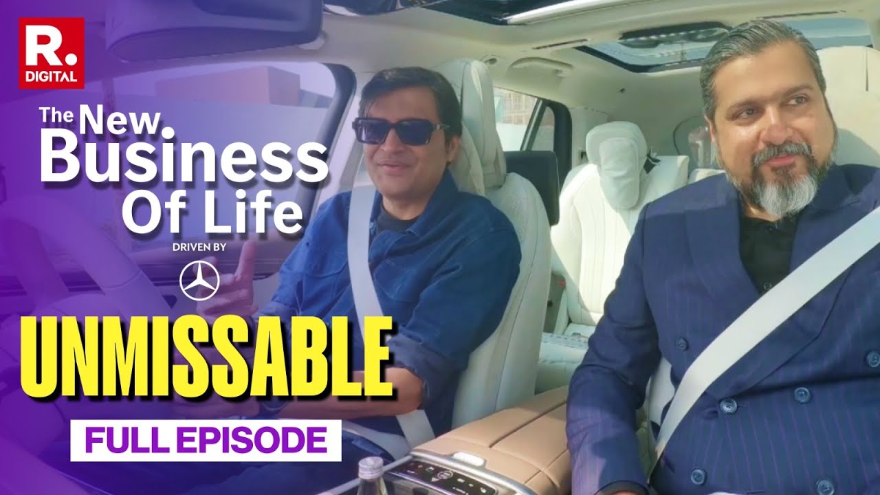 Arnab And Ricky Kej's Unmissable Drive In A Mercedes-Benz On The New Business Of Life | MUST WATCH