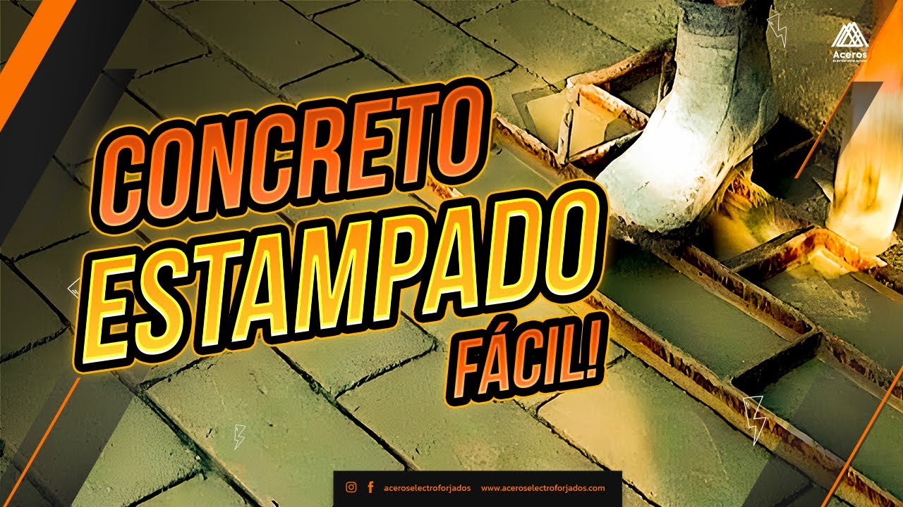 Aprende C&oacute;mo Hacer Concreto Estampado Paso a Paso