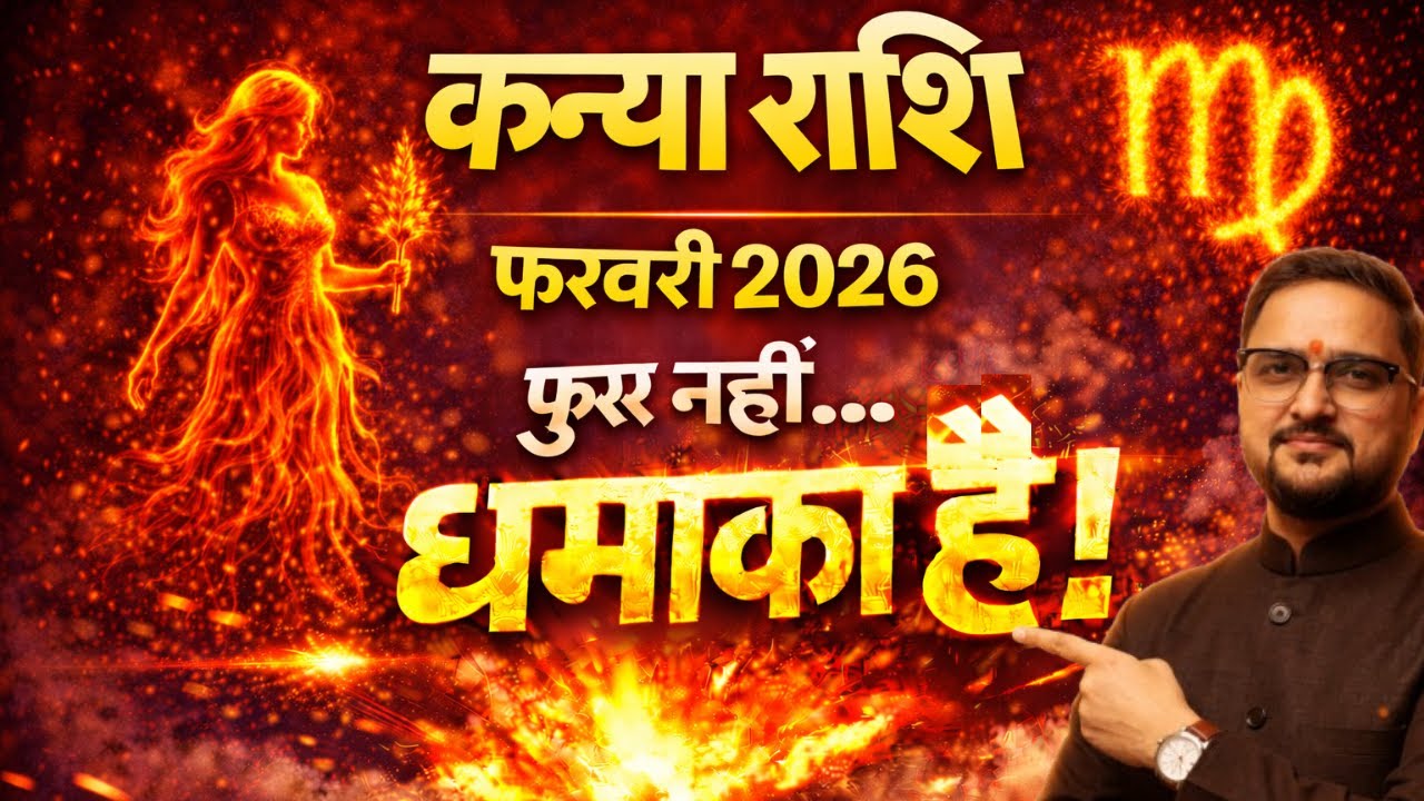 Kanya Rashi Feb 2026 | फुर्र नहीं… धमाका है | Career, Paisa, Relationship, Health | कन्या राशि