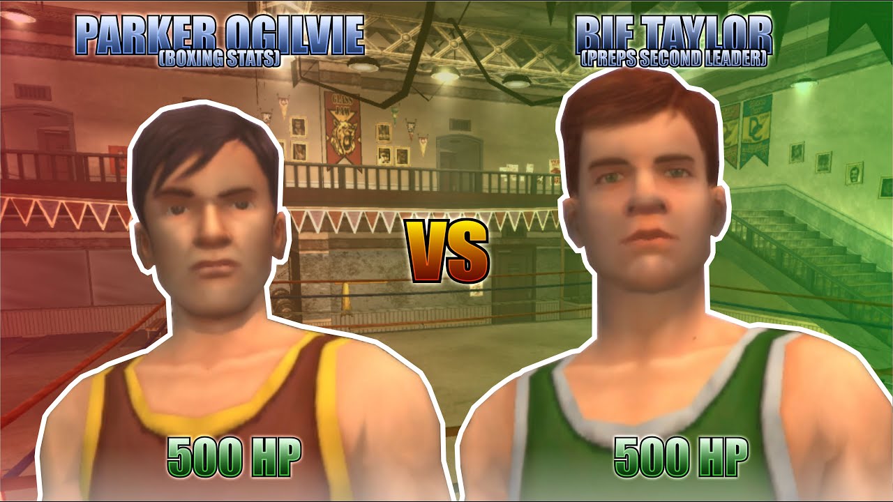 BULLY SE : Parker Ogilvie (BOXING STATS) vs Bif Taylor (Preppies) Full HD