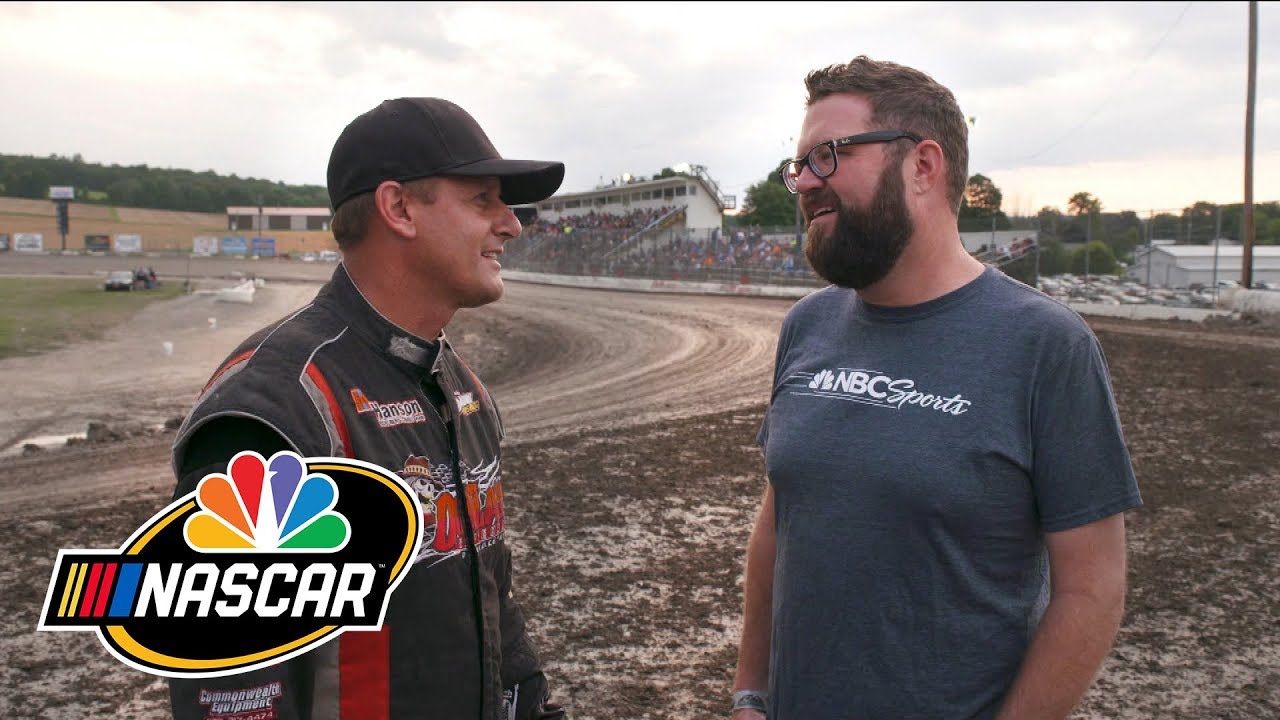 NASCAR: Rutledge Wood tours Outlaw Speedway in Dundee, NY | Motorsports on NBC