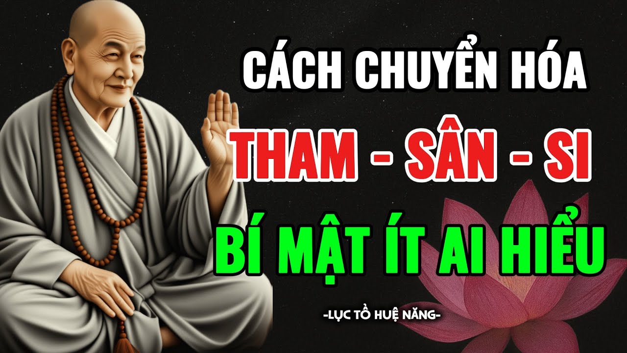 Lục Tổ Huệ Năng Vạch Trần Gốc Rễ Khổ Đau: Tham – Sân – Si Không Hiểu Thì Tu Chỉ Mỏi Mệt.