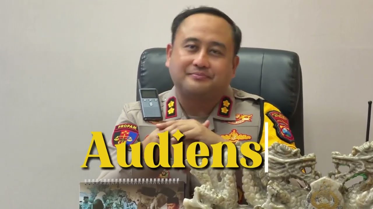 Audiensi Senkom Kapolres Gresik