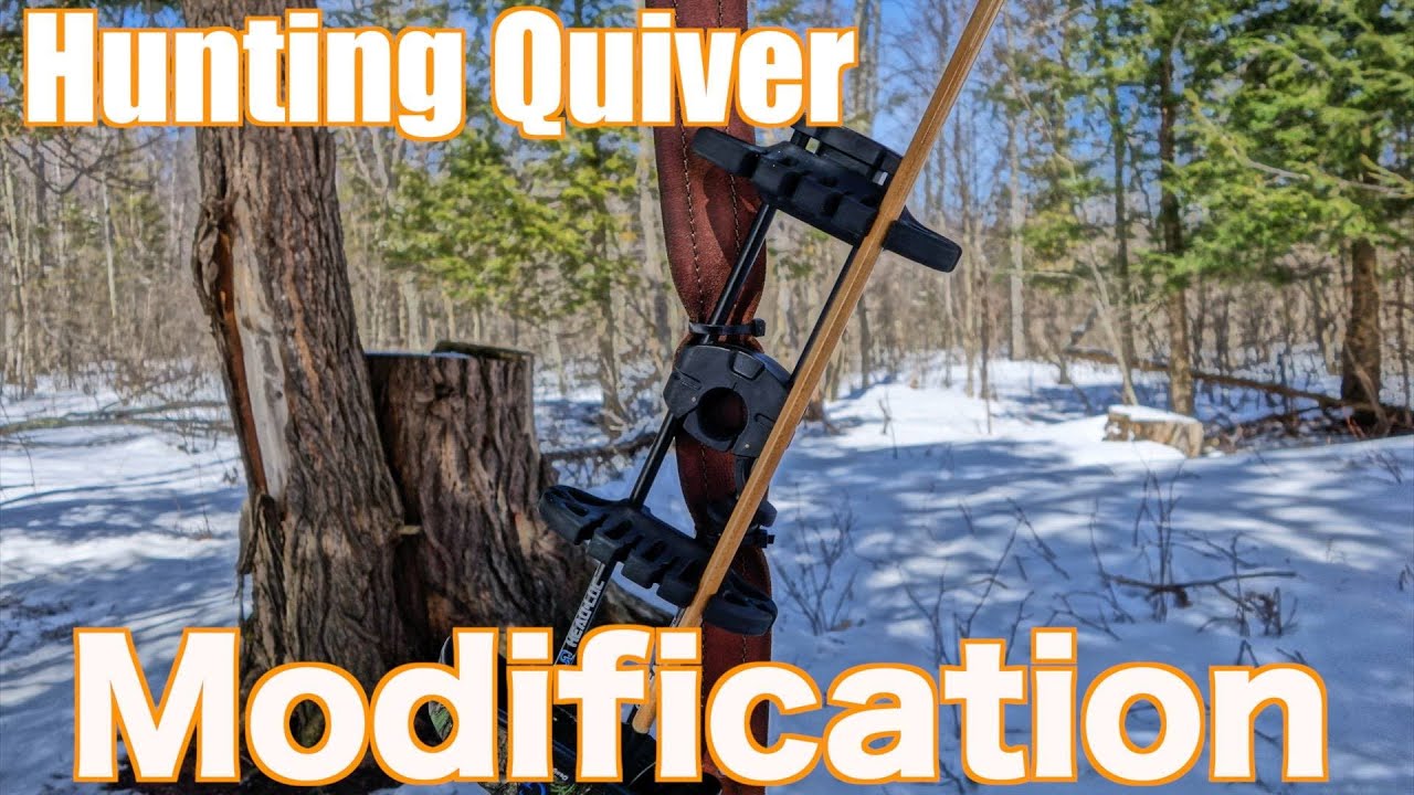 Traditional Archery Tip - Hunting Quiver Modification