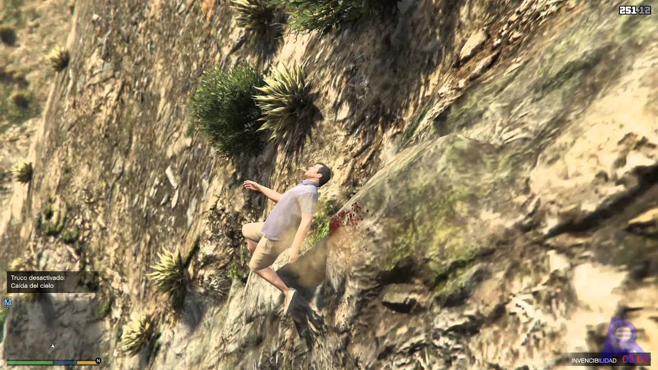 GTA | EPIC FAILS 2.0 | Caidas en montaña a camara lenta | 4