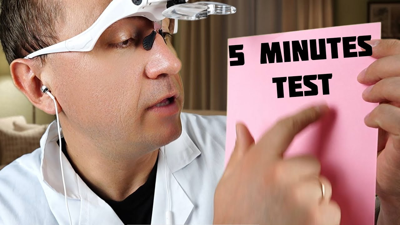 ASMR: быстрое обследование черепных нервов за 5 минут