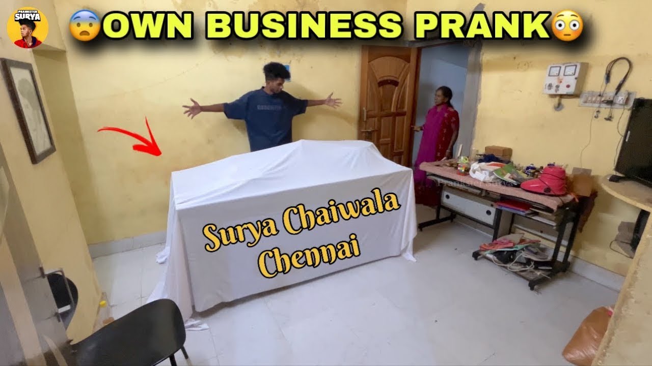 ☕️OWN SHOP PRANK😂ON MOM🤣 | Tamil Prank | Prankster Surya