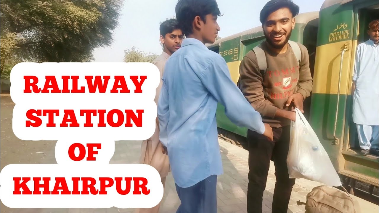 Railway Station Of Khairpur mirs Sindh Pakistan