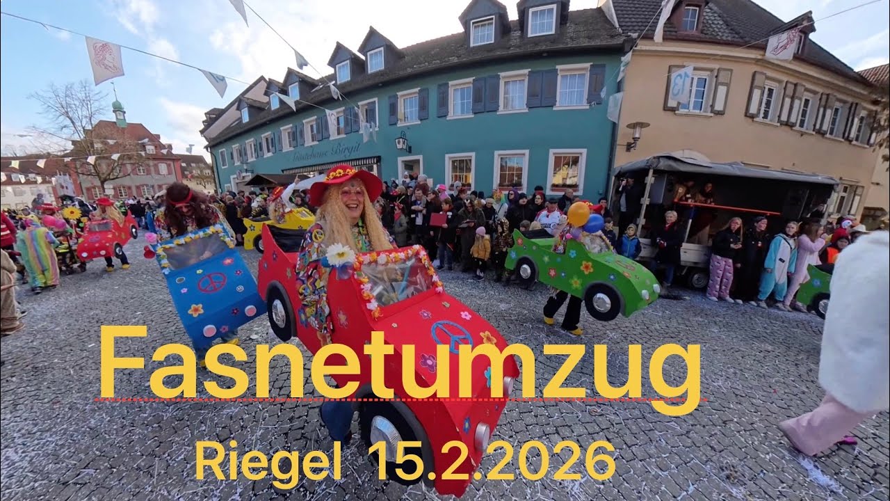 👺 Fasnetumzug  - Riegel 15.2.2026