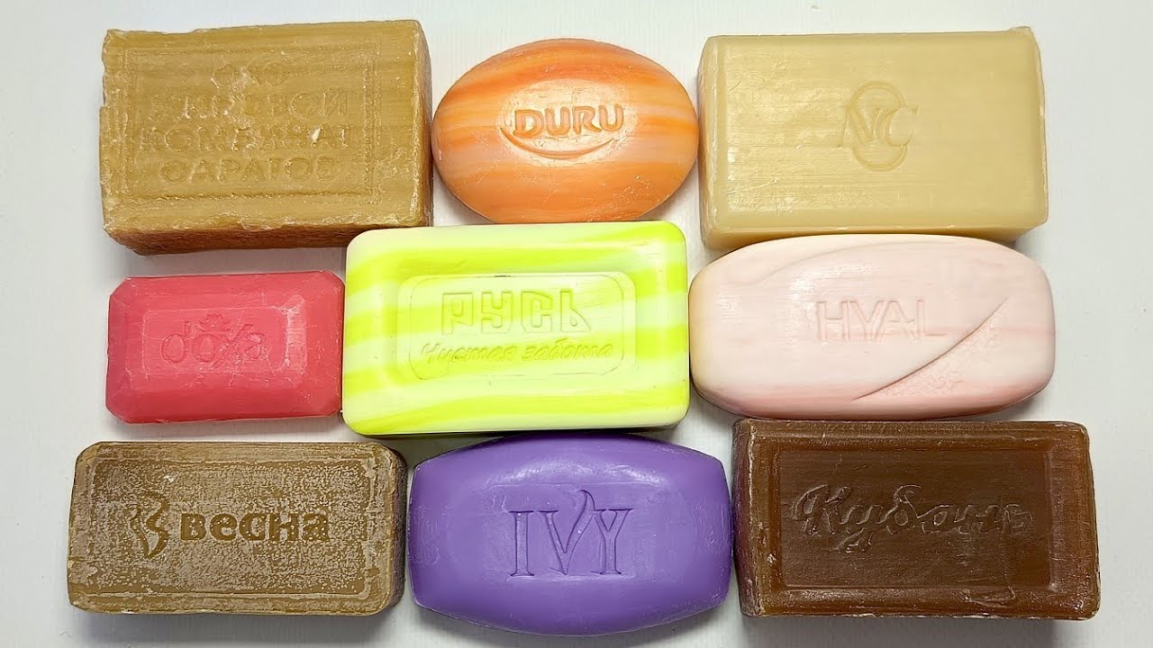 ASMR SOAP. Video collection. Soap cutting. No talking