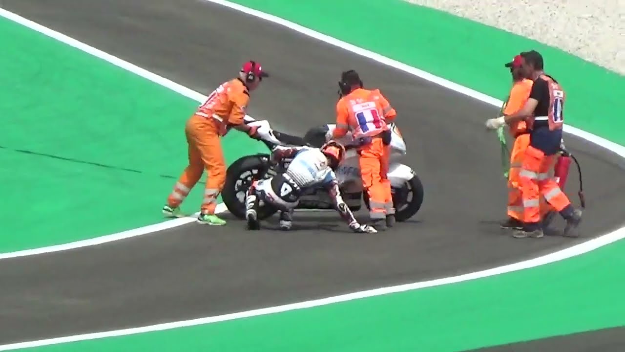 Zonta Van Der Goorbergh bac à sable Moto2 MOTOGP LE MANS 2024