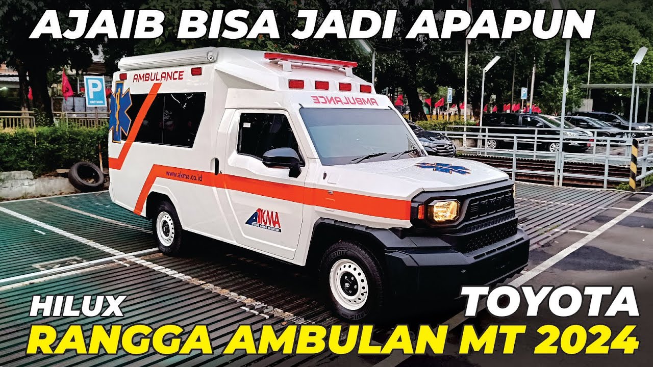 BISA JADI APAPUN YANG DIA MAU - Toyota Rangga Custom Ambulance 2.4 Diesel 2024