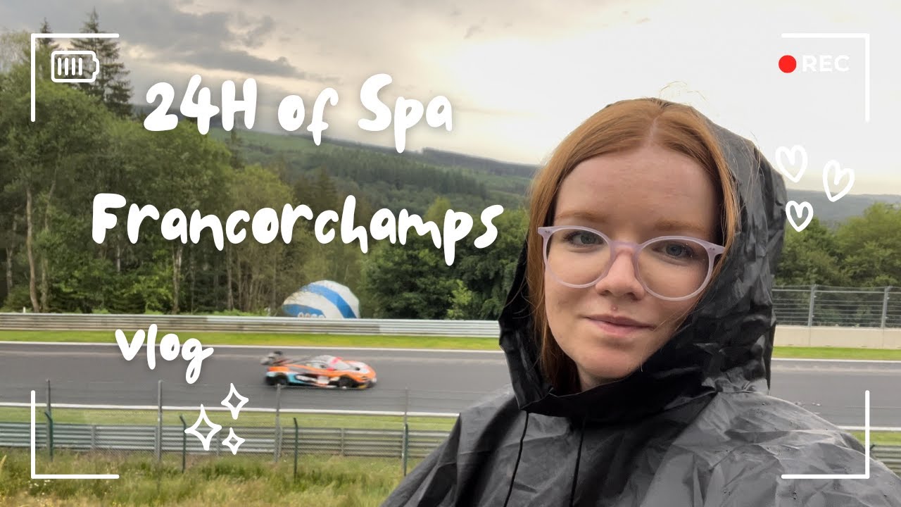 Come with me to the biggest GT race in the world (24H OF SPA FRANCORCHAMPS VLOG)